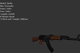 Wannabe s AK47 with Default Anims