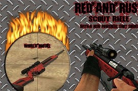 Red and Rust Scout Rifle