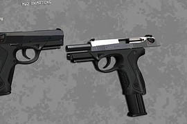 Beretta Px4 on MW2 Anims