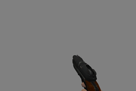 Pistol from DOOM 3 (with ammo)