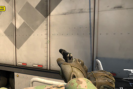Pistol + knife