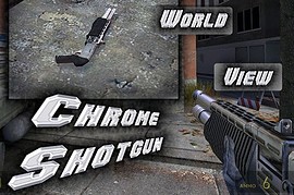 Chrome Skin Shotgun