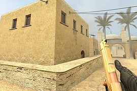 Burned Gold Deagle