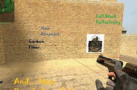 Black Carbon Fiber Deagle