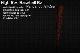 High-Res Baseball Bat