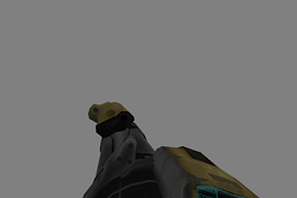 Chaingun from DOOM 3 (with ammo)