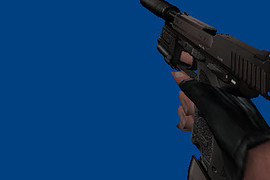 Heckler & Koch USP 9 Brown