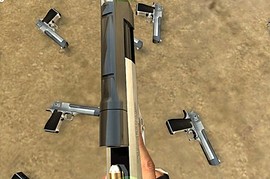 Two Tone Deagle W Quad's Anims
