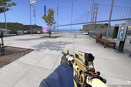 M4A1-S Transformers Noble Gold