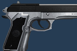 Beretta 92FS (+ 4 textures)