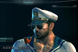 RE6 Chris Face Mini-pack