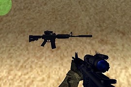 Blue Spec Ops M4