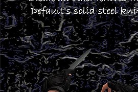 Solid Steel Knife