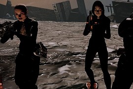 Black Uniforms and Armor