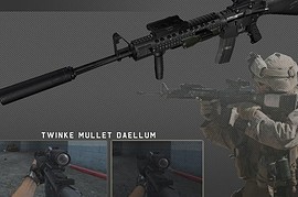 Iraq M16A4 For AUG