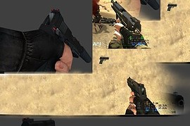 UsP Black-red reskin