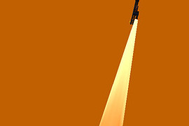 Remington M870 with flash