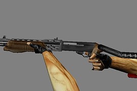 SPAS-12 Wood stock