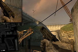 HL2 Pistol Black Detailed