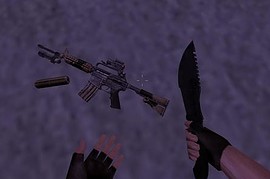 Black Hawk Down M4A1 (w aimpoint w o strap)