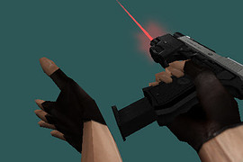 Beretta M92FS Two Toned (+ lasersight)