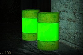 Barrel Toxic Waste Object