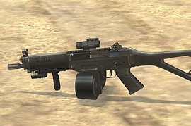 Sig 552 c-mag vert grip