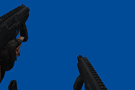 Steyr MP9 for Skorpion