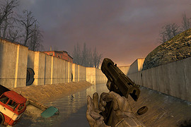 HL2 Pistol Black Detailed