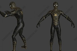 Spider Man Black