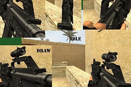 Black Hawk Down CAR-15 Hack