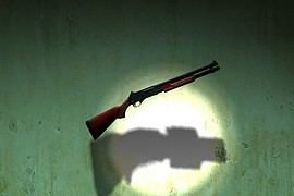 Remington 870 + dark texture