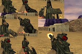 Black Hawk Down M4A1 (w aimpoint w strap)