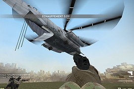 Flying Helicopter start