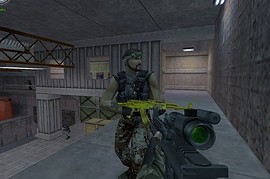 Wannabe s AK-47 Gold Retexture