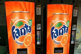 Fanta Vending Machine
