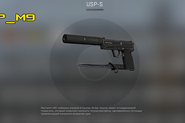 Pistol + knife
