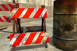 Barricades Fuel Drum