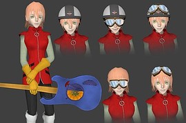 Alyx as Haruko