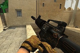 m4a1_Orange_Stripes