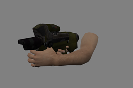 Machinegun from DOOM 3