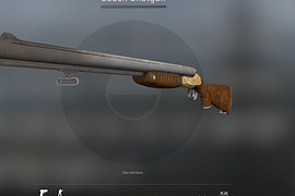 Double Barrel Coach Shotgun