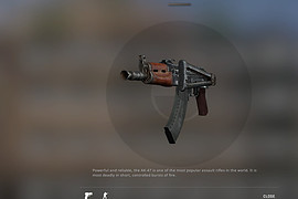 AKS74-U CS:GO stylised