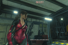 Claire in Jill's RE5 Battlesuit
