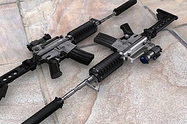 Silver Tactical M4A1