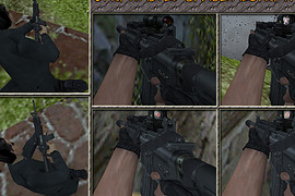 Slinged Colt M4A1 as TS M4 replacement