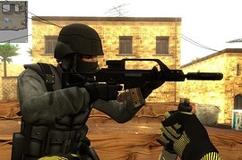 Tactical_Black_G36cv_W_Breads_Animations_(M4)