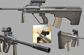 Sproily AUG With Elcan Scope