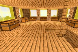 Дом из мема «Ой мама пришла» (Minecraft)