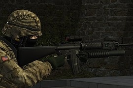 M16A4 M203 AIM LAM books Anims
